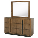 Terrace Ash Brown Dresser and Mirror - Ornate Home