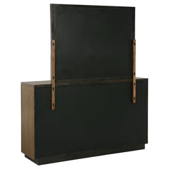 Terrace Ash Brown Dresser and Mirror - Ornate Home