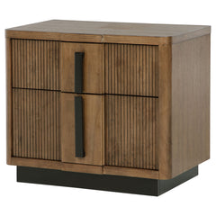 Terrace Ash Brown Nightstand - Ornate Home