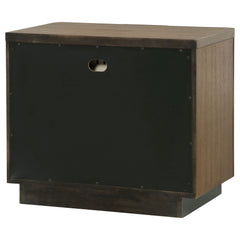 Terrace Ash Brown Nightstand - Ornate Home