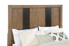 Terrace Ash Brown Queen Storage Bed - Ornate Home