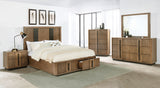 Terrace Ash Brown Queen Storage Bed - Ornate Home