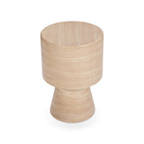 Terrace Beige Outdoor 22" Round Accent Table