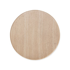 Terrace Beige Outdoor 22" Round Accent Table