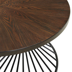Terri Dark Brown Coffee Table - Ornate Home