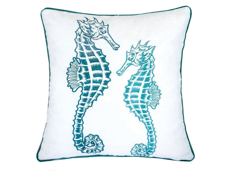 Terrie Teal Pillow (Set of 2) - Ornate Home