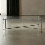 Terva Gunmetal Coffee Table - Ornate Home