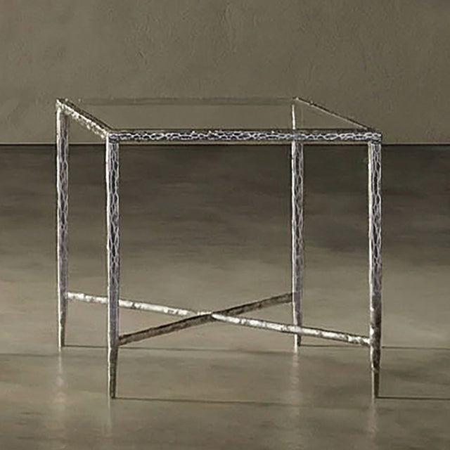 Terva Gunmetal End Table - Ornate Home