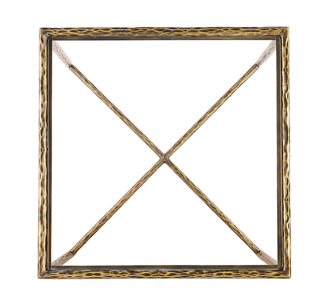 Terva Matte Gold End Table