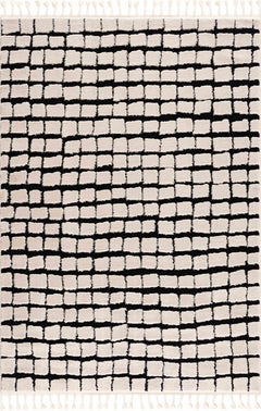 Teshi Checkered Area Rug - Clearance - Ornate Home
