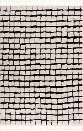 Teshi Checkered Area Rug - Clearance - Ornate Home