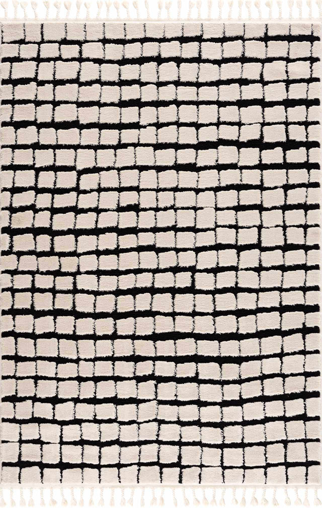 Teshi Checkered Area Rug - Clearance - Ornate Home