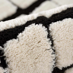 Teshi Checkered Area Rug - Clearance - Ornate Home