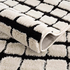 Teshi Checkered Area Rug - Clearance - Ornate Home