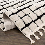 Teshi Checkered Area Rug - Clearance - Ornate Home
