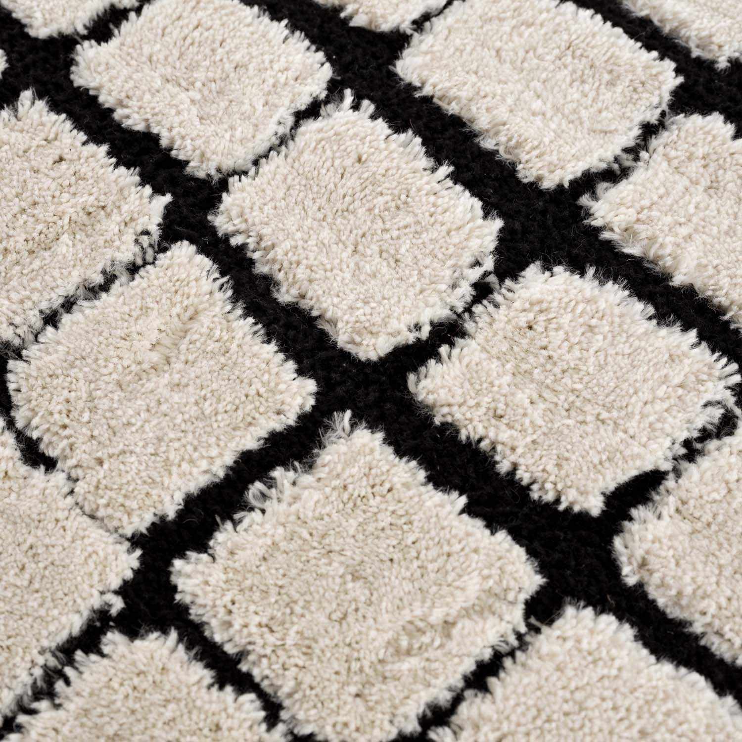 Teshi Checkered Area Rug - Clearance - Ornate Home