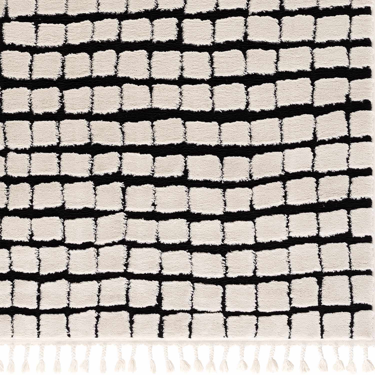 Teshi Checkered Area Rug - Clearance - Ornate Home