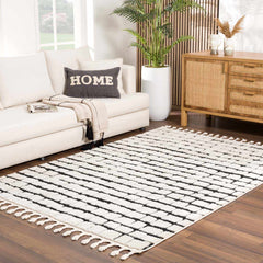 Teshi Checkered Area Rug - Clearance - Ornate Home