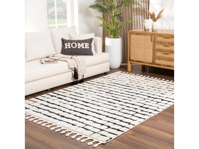 Teshi Checkered Area Rug - Ornate Home