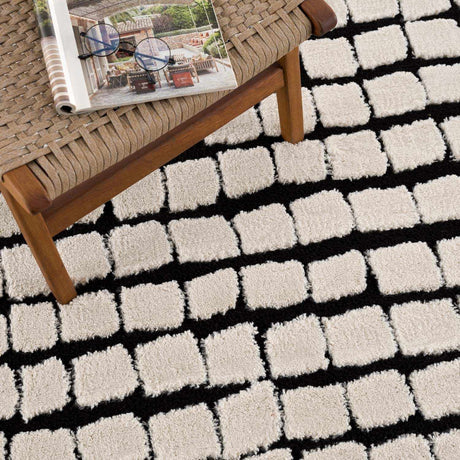 Teshi Checkered Area Rug - Ornate Home
