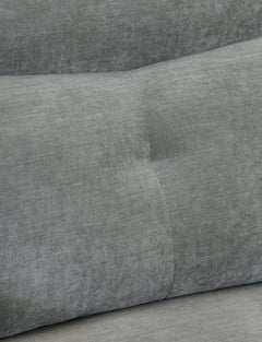 Tesoro Dark Gray 6-Piece Modular Reclining Sectional with Left Chaise - Ornate Home