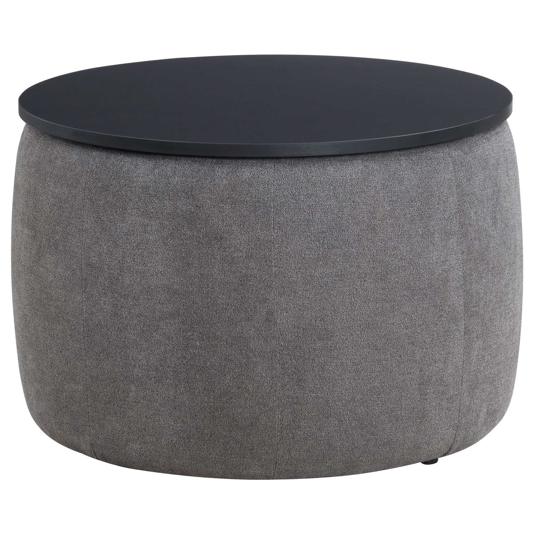 Tesoro Grey Ottoman - Ornate Home