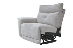 Tesoro Mist Gray 6-Piece Modular Power Reclining Sectional with Right Chaise - Ornate Home