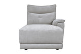 Tesoro Mist Gray 6-Piece Modular Power Reclining Sectional with Right Chaise - Ornate Home