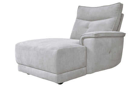 Tesoro Mist Gray 6-Piece Modular Power Reclining Sectional with Right Chaise - Ornate Home