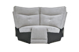 Tesoro Mist Gray 6-Piece Modular Power Reclining Sectional with Right Chaise - Ornate Home