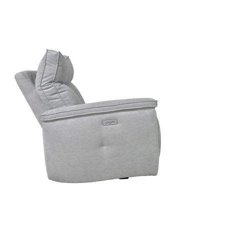 Tesoro Mist Gray 6-Piece Modular Power Reclining Sectional with Right Chaise - Ornate Home