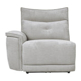Tesoro Mist Gray 6-Piece Modular Power Reclining Sectionals - Ornate Home