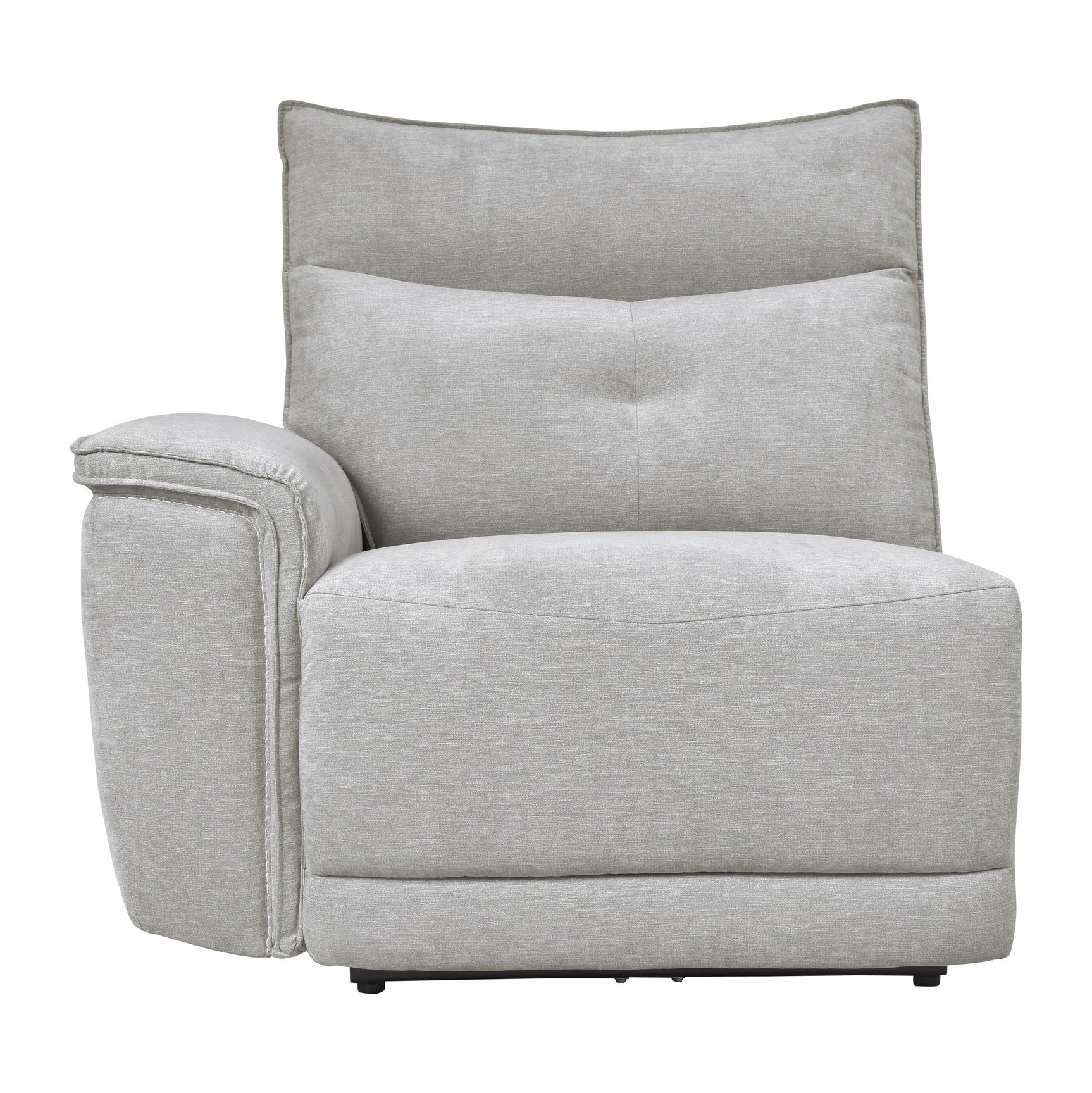 Tesoro Mist Gray 6-Piece Modular Power Reclining Sectionals - Ornate Home