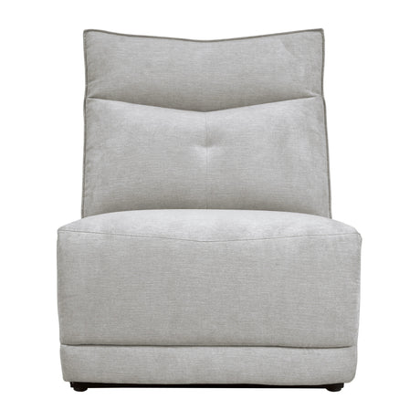 Tesoro Mist Gray 6-Piece Modular Power Reclining Sectionals - Ornate Home