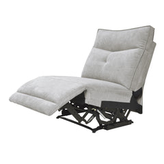 Tesoro Mist Gray 6-Piece Modular Power Reclining Sectionals - Ornate Home