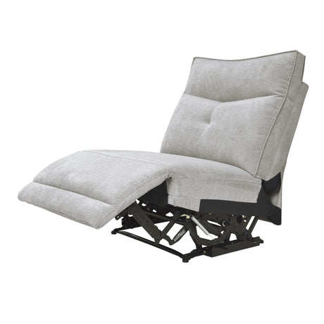 Tesoro Mist Gray 6-Piece Modular Power Reclining Sectionals - Ornate Home