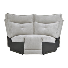Tesoro Mist Gray 6-Piece Modular Power Reclining Sectionals - Ornate Home