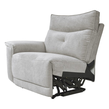 Tesoro Mist Gray 6-Piece Modular Power Reclining Sectionals - Ornate Home