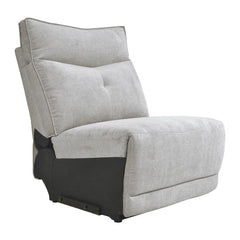 Tesoro Mist Gray 6-Piece Modular Power Reclining Sectionals - Ornate Home