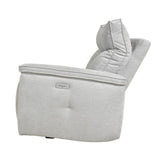 Tesoro Mist Gray 6-Piece Modular Power Reclining Sectionals - Ornate Home