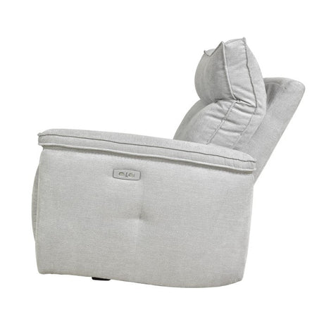 Tesoro Mist Gray 6-Piece Modular Power Reclining Sectionals - Ornate Home