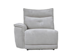Tesoro Mist Gray 6-Piece Modular Reclining Sectional - Ornate Home