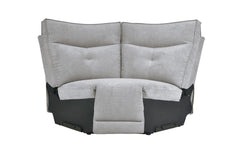 Tesoro Mist Gray 6-Piece Modular Reclining Sectional - Ornate Home