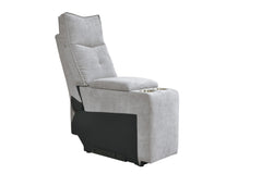 Tesoro Mist Gray 6-Piece Modular Reclining Sectional - Ornate Home