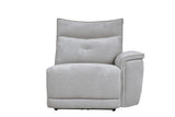 Tesoro Mist Gray 6-Piece Modular Reclining Sectional - Ornate Home