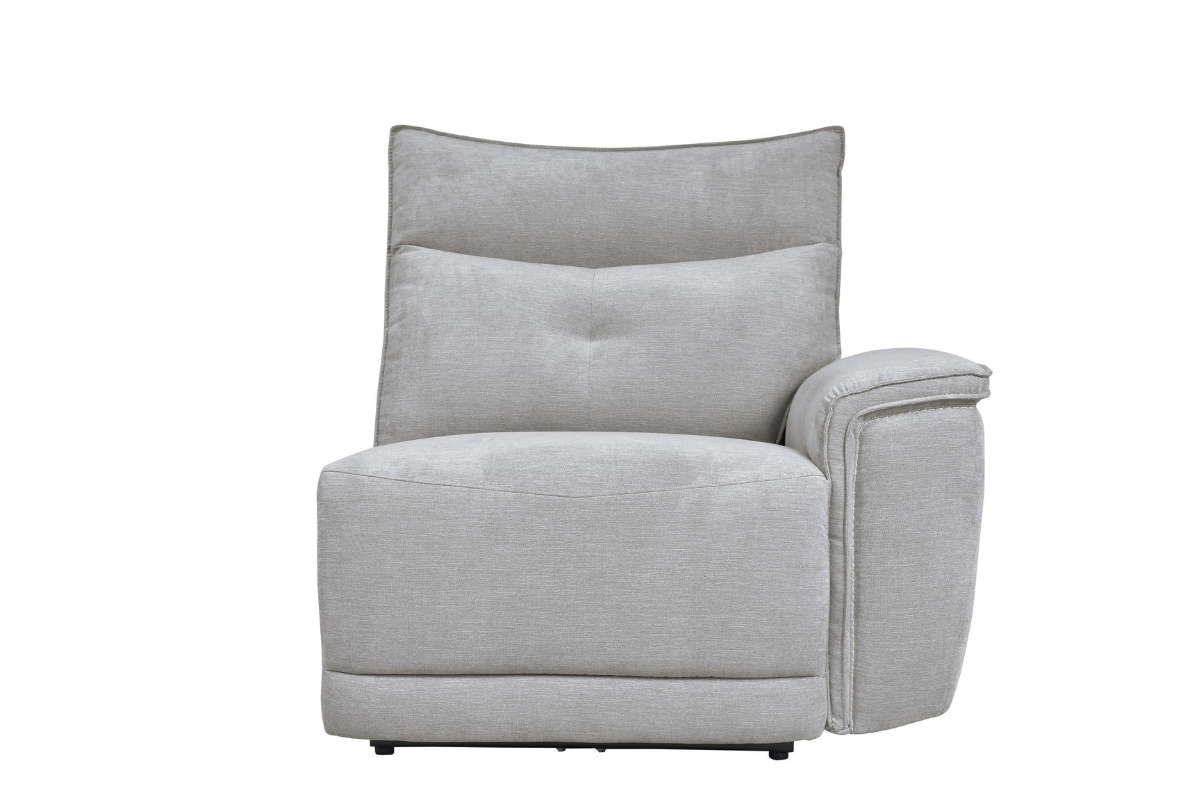 Tesoro Mist Gray 6-Piece Modular Reclining Sectional - Ornate Home