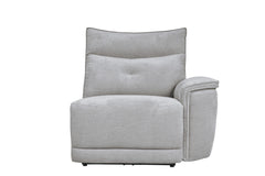Tesoro Mist Gray 6-Piece Modular Reclining Sectional - Ornate Home