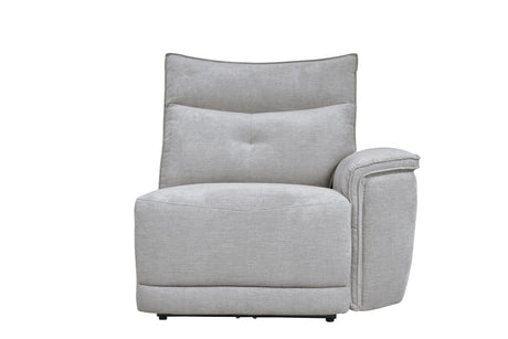 Tesoro Mist Gray 6-Piece Modular Reclining Sectional - Ornate Home