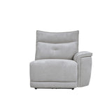 Tesoro Mist Gray 6-Piece Modular Reclining Sectional - Ornate Home