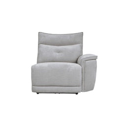 Tesoro Mist Gray 6-Piece Modular Reclining Sectional - Ornate Home